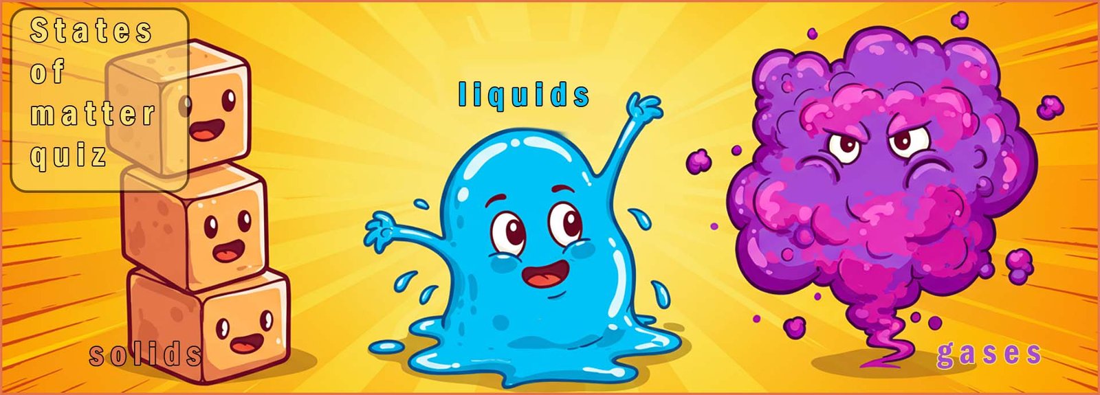 Header image- states of matter quiz